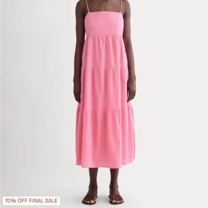 Everlane The Gauze Tiered Dress